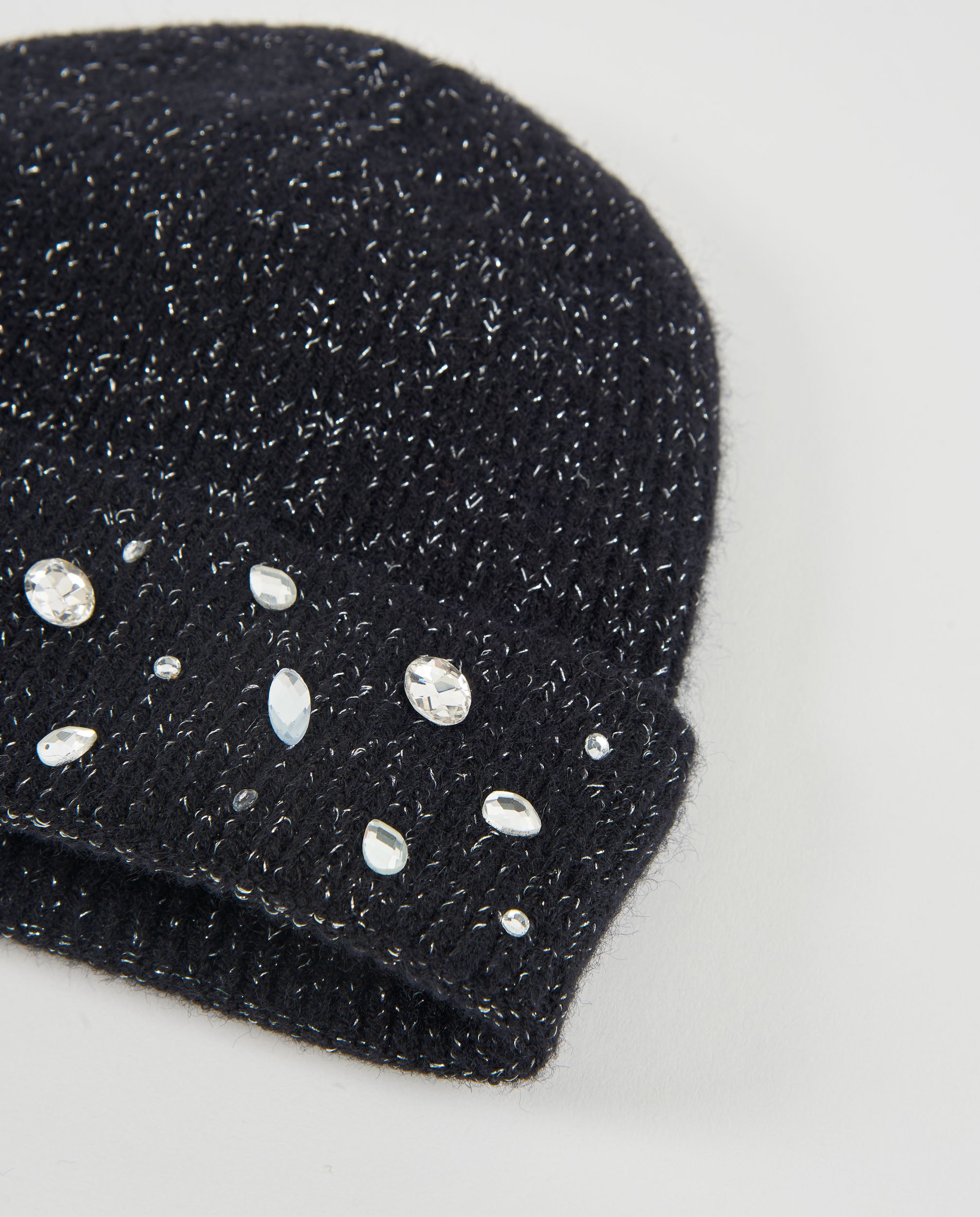 TucTuc Accessori Set Tricot Berretto Nero