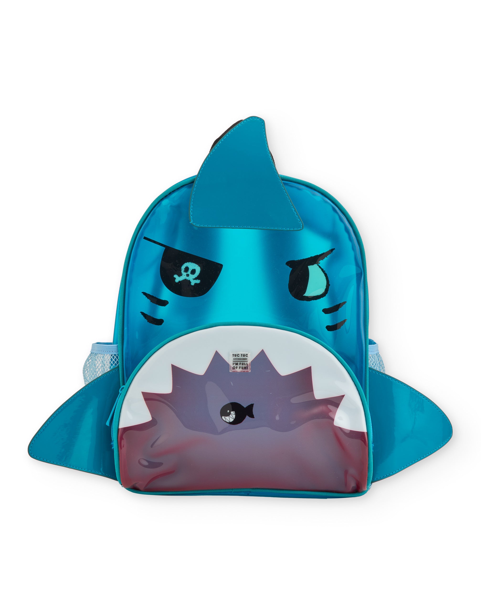 TucTuc Accessori Zaino Bimbo Blu Squalo Pirata