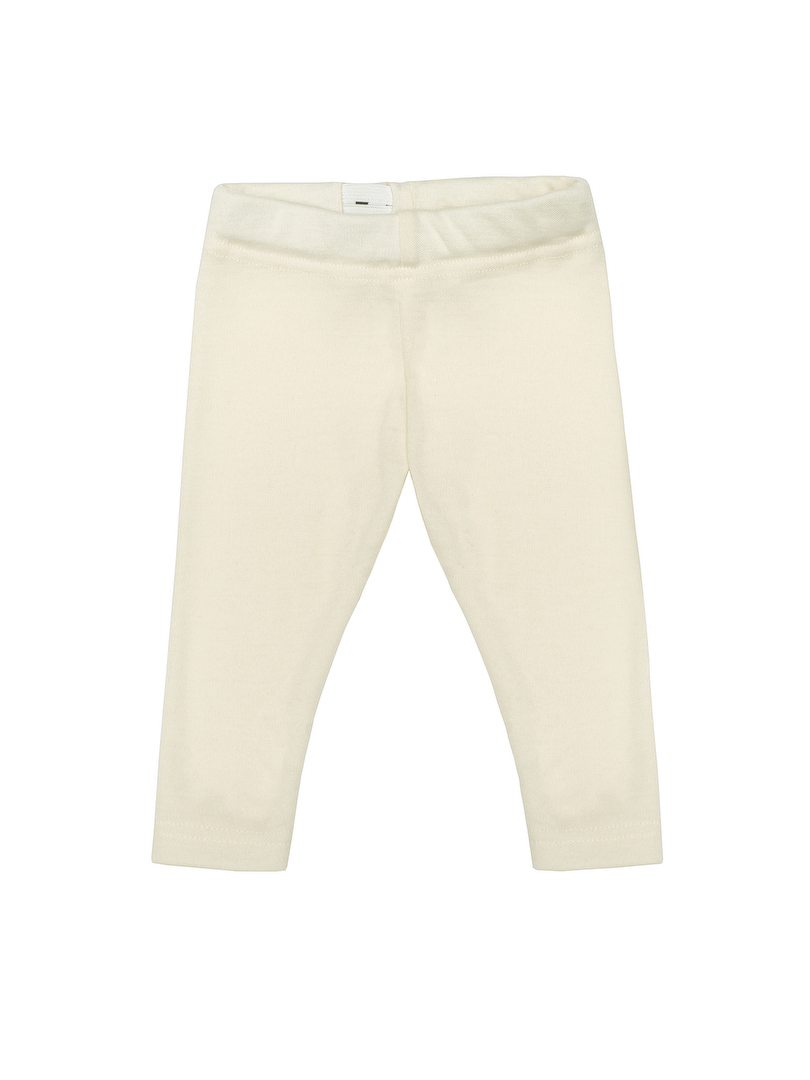 Woolly Organic Noos leggings neonato lana merino seta