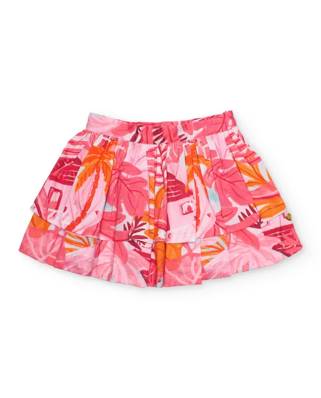 TucTuc Gonne Gonna Bambina Rosa Strati Tropicale