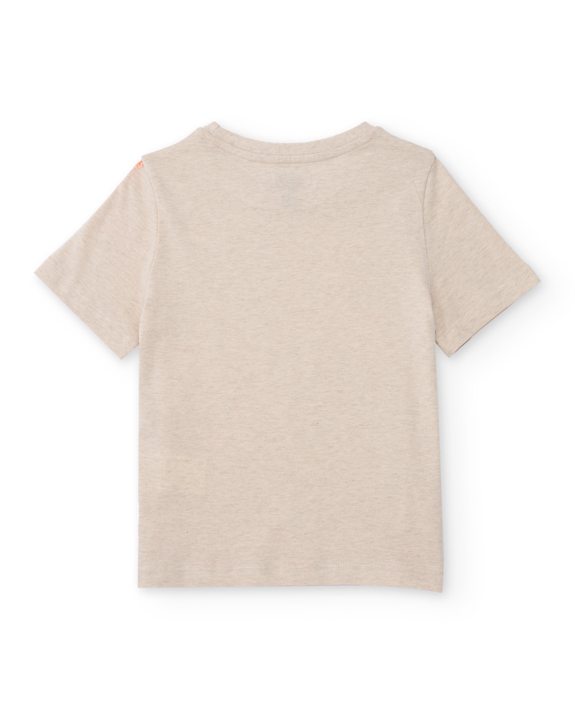 TucTuc Magliette T-shirt Bambino Beige Stampa Artistica