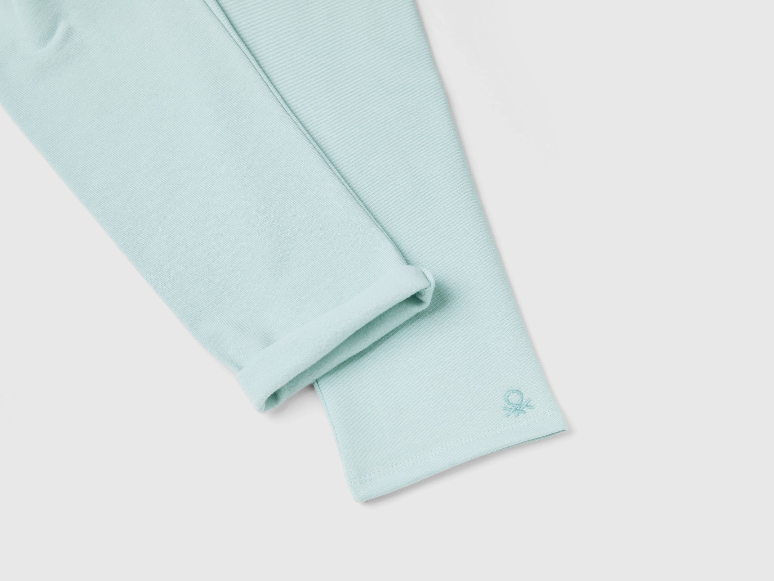 United Colors of Benetton leggings felpa cotone caldi logo