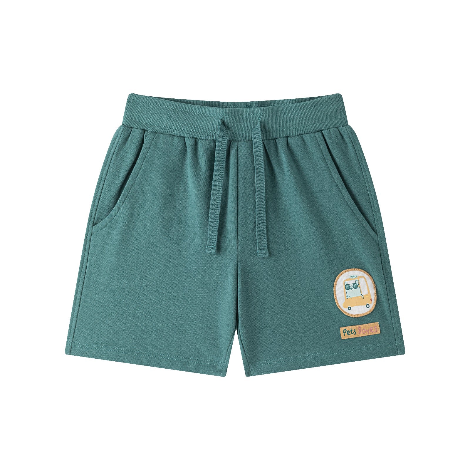Kocarcia Short bimbo cotone verde acqua 2 anni 92 cm
