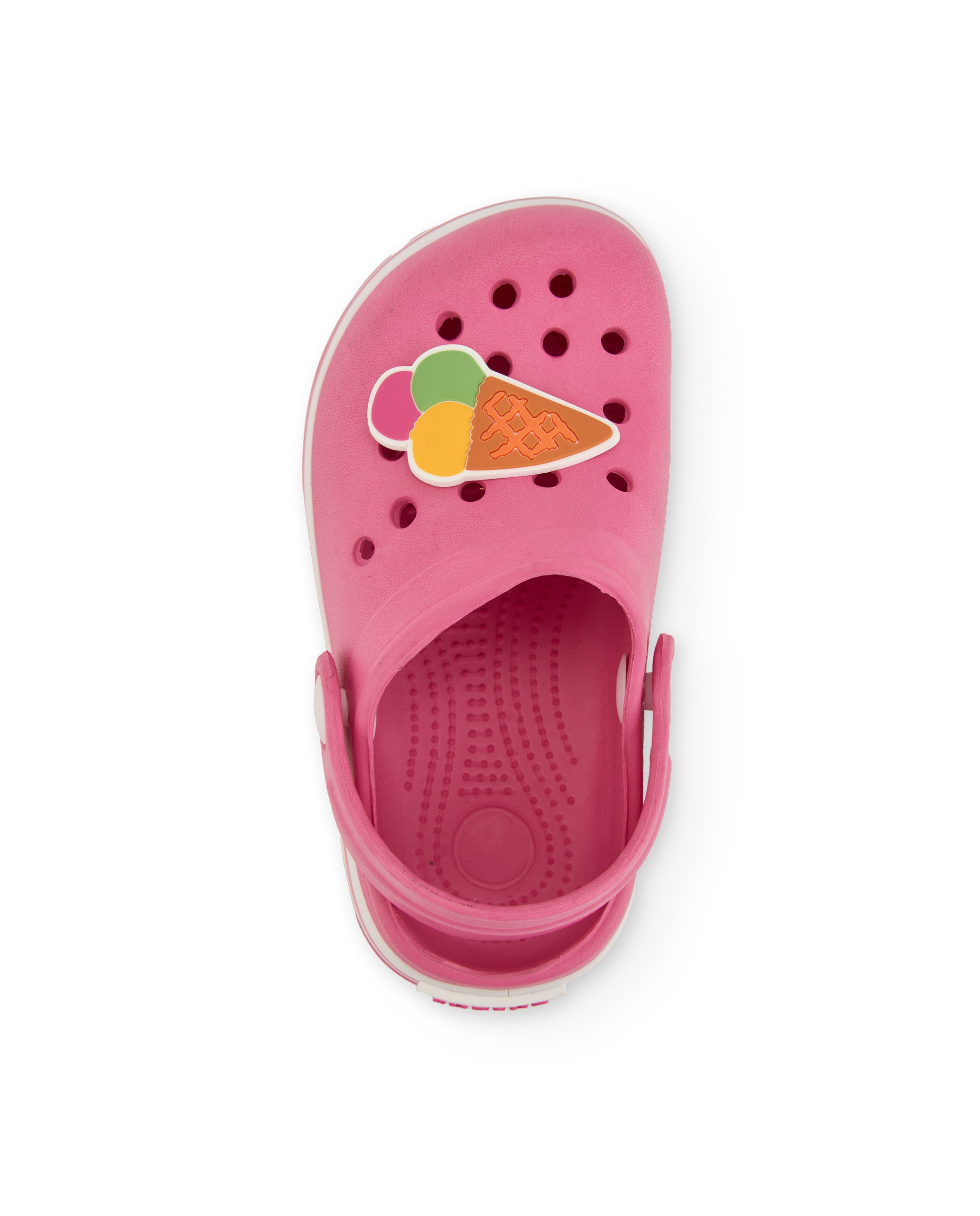 TucTuc Calzature zoccoli bambina rosa decorazione gelato