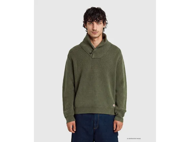 United Colors of Benetton Sweaters Maglione lana collo scialle M