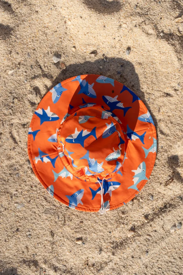 Miela Kids Cappello Sole Squali UV50+ Bambino