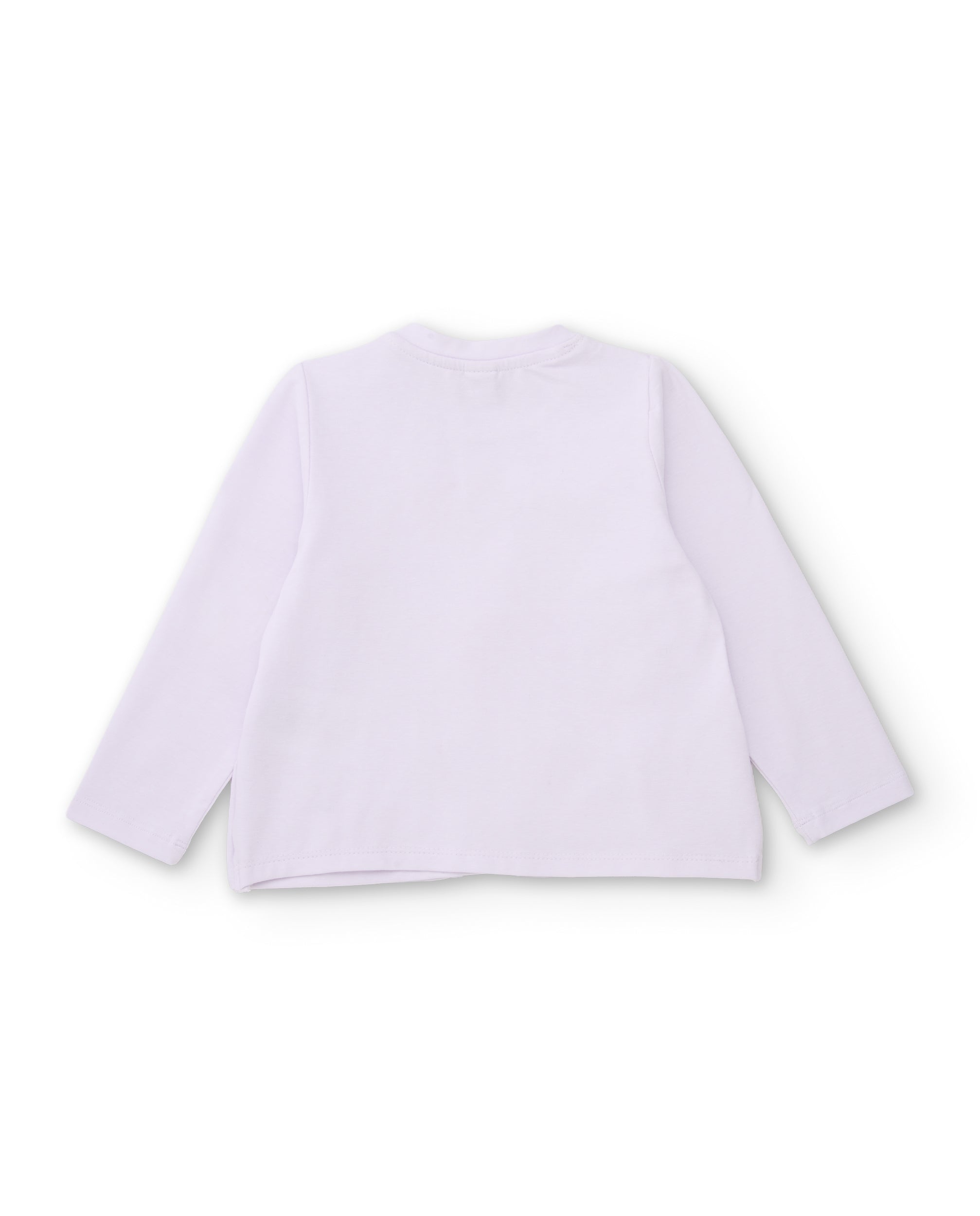 TucTuc Magliette Maglia Bimba Bianca Cuori Cotone