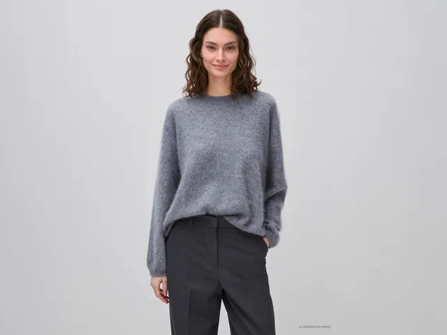United Colors of Benetton Sweaters maglione lana cashmere seta taglia M