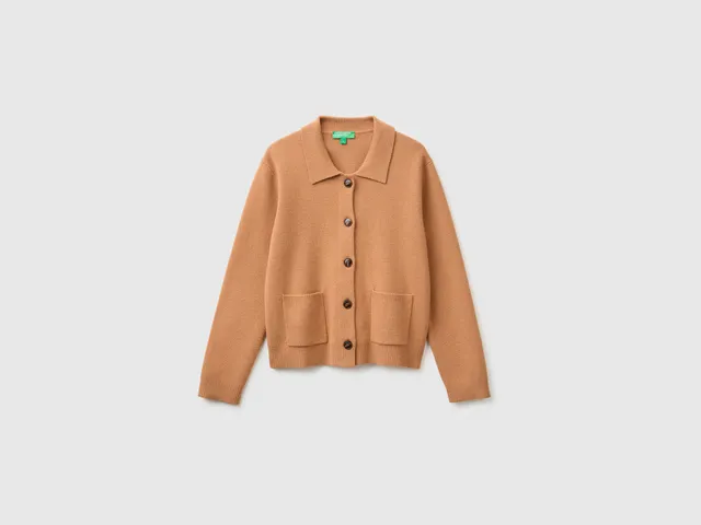 United Colors of Benetton Giacca Blazer lana cashmere donna M