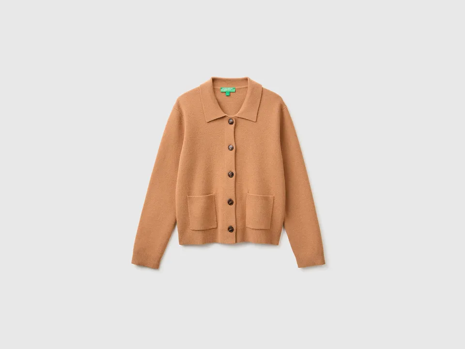 United Colors of Benetton Giacca Blazer lana cashmere donna M