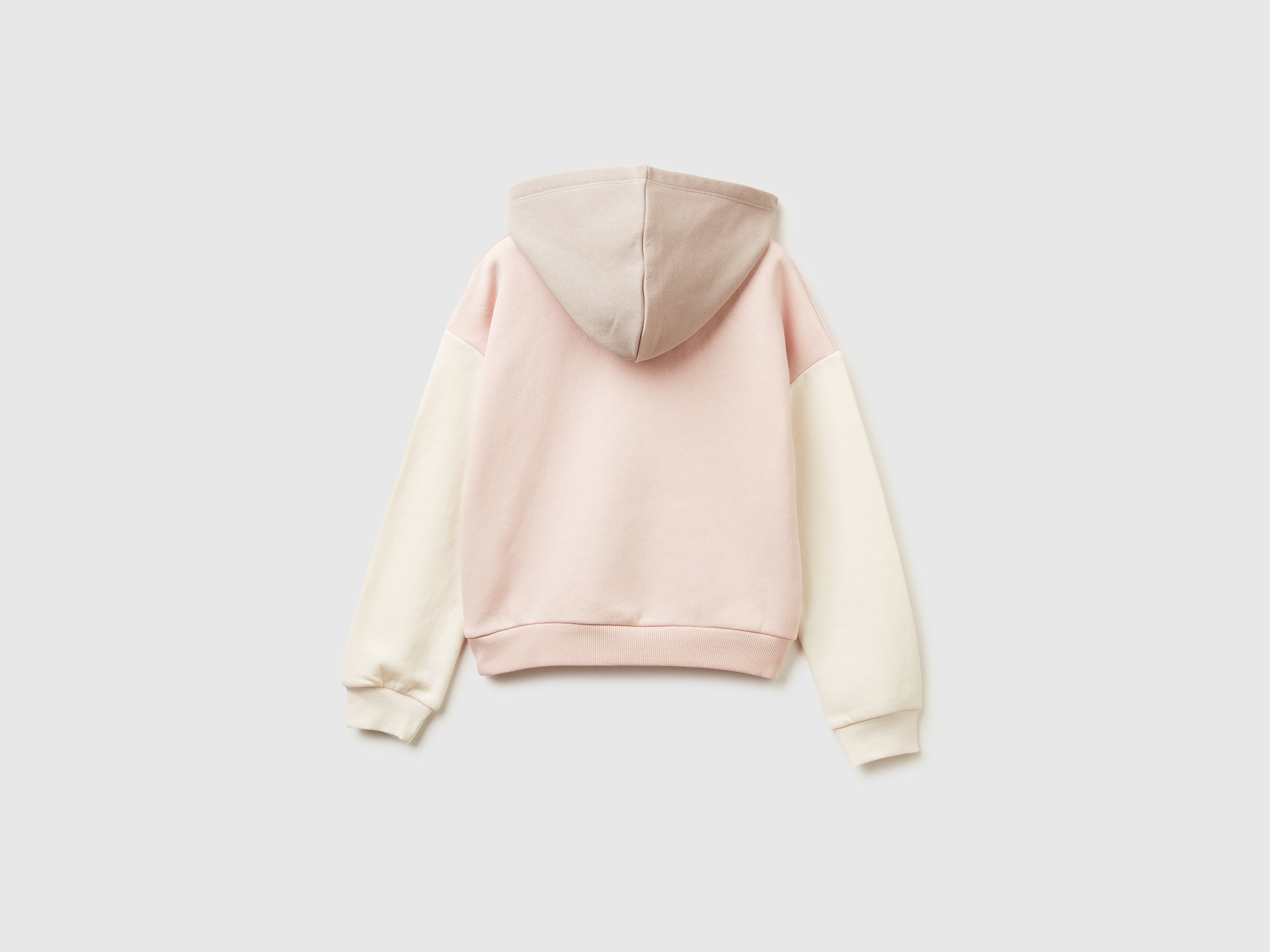 United Colors of Benetton Felpa Cappuccio Hoodie Cotone M Paillettes