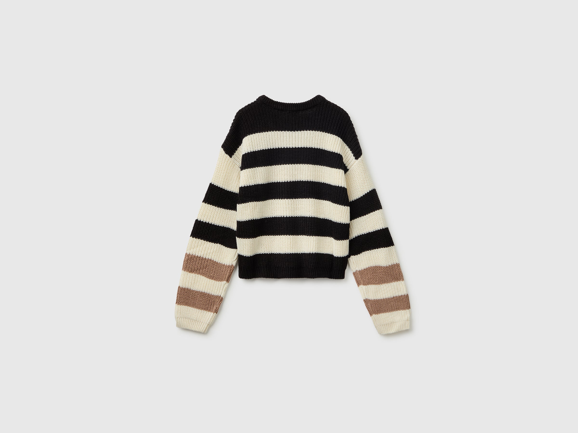United Colors of Benetton maglione righe pullover bicolore maglia