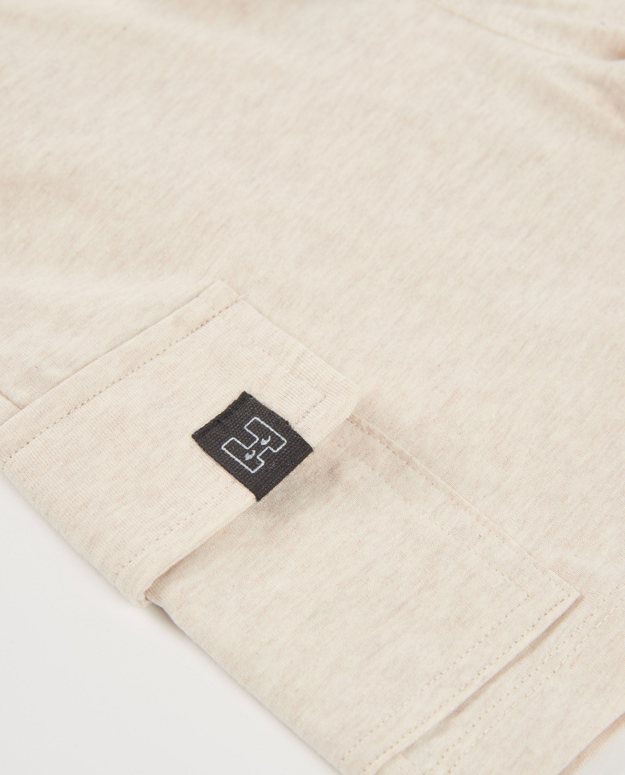 TucTuc Bermuda Bermuda bambino beige maglia tasca