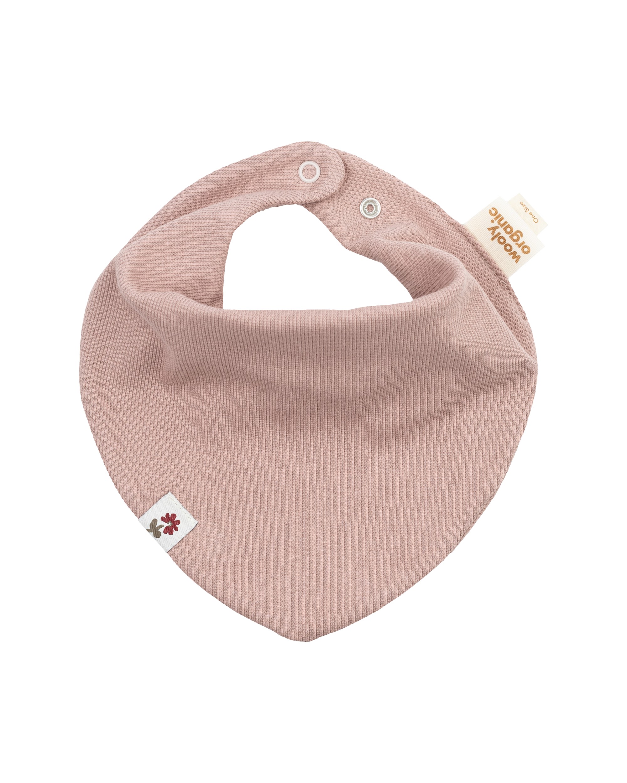 Woolly Organic Bib GOTS bavaglino cotone organico AW26