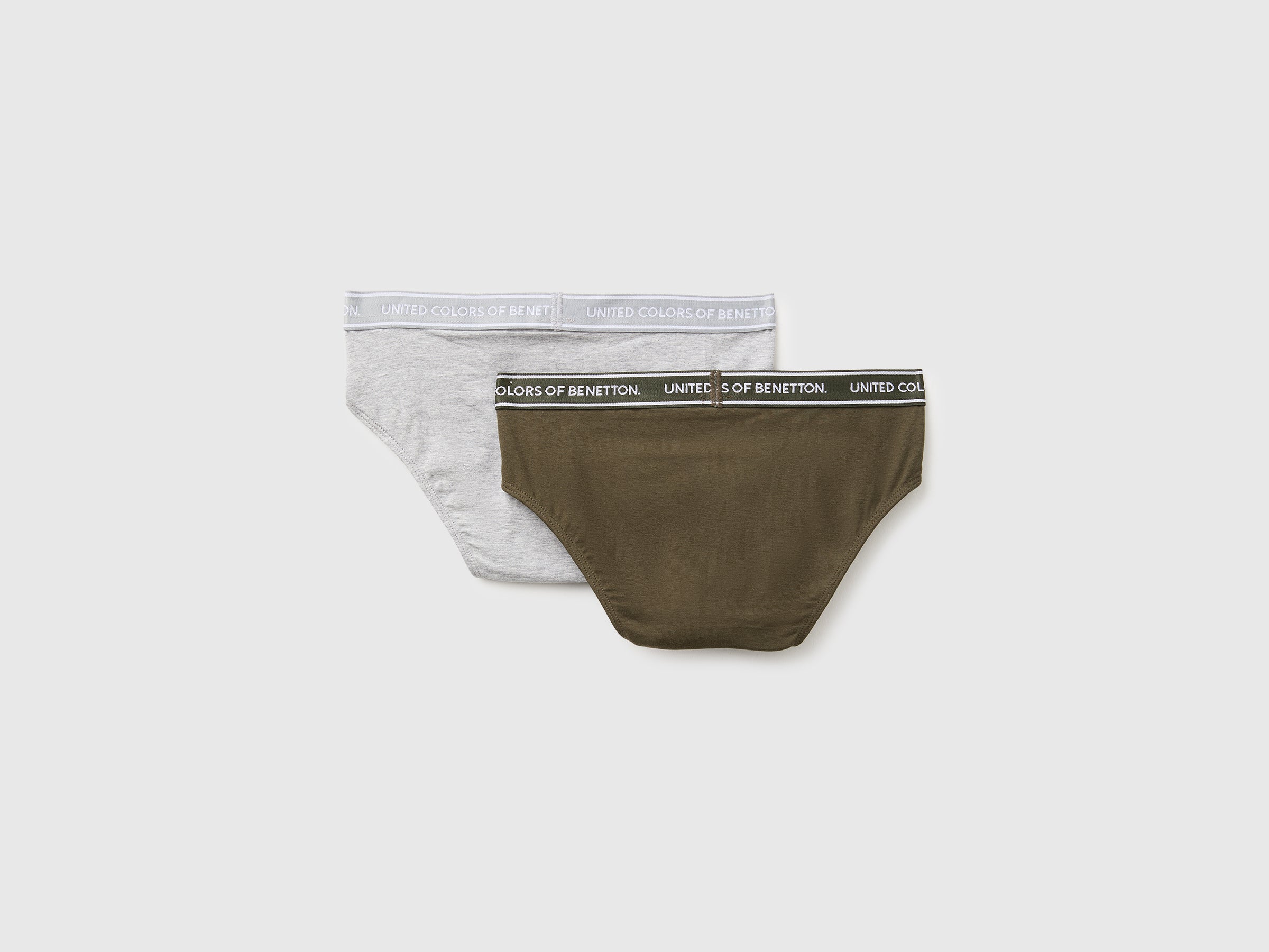 United Colors of Benetton slip bimbo cotone elasticizzato 2 pezzi