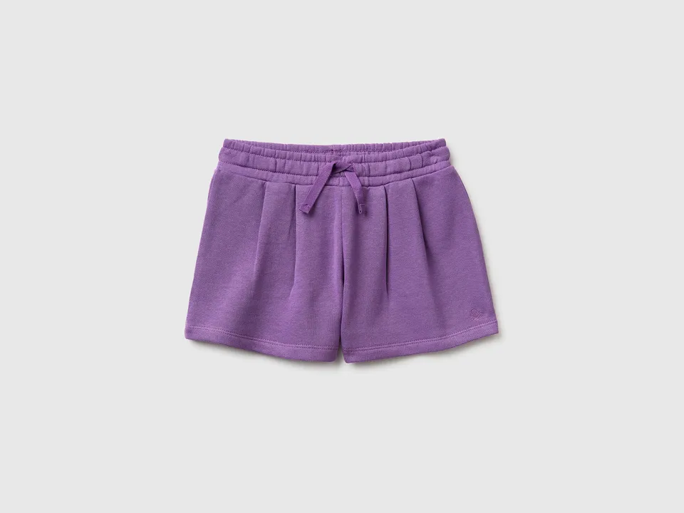 United Colors of Benetton shorts felpa bimbo 98 cotone bio