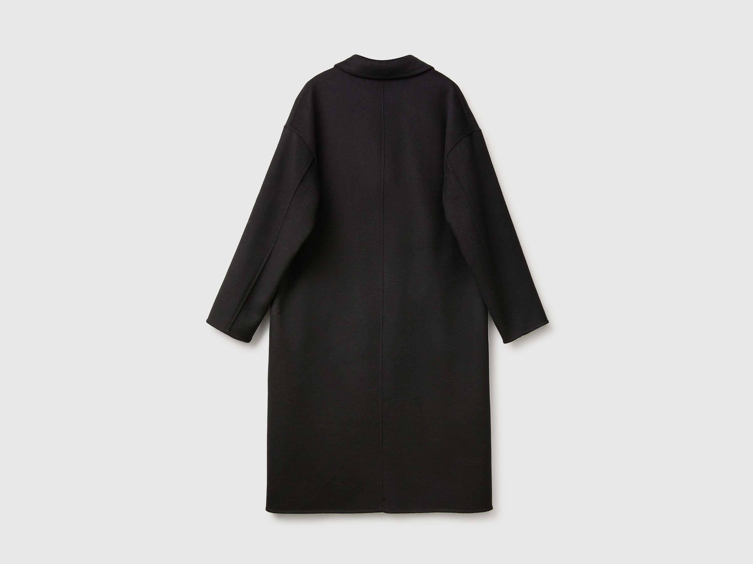 United Colors of Benetton Jackets cappotto lana doppiopetto lungo
