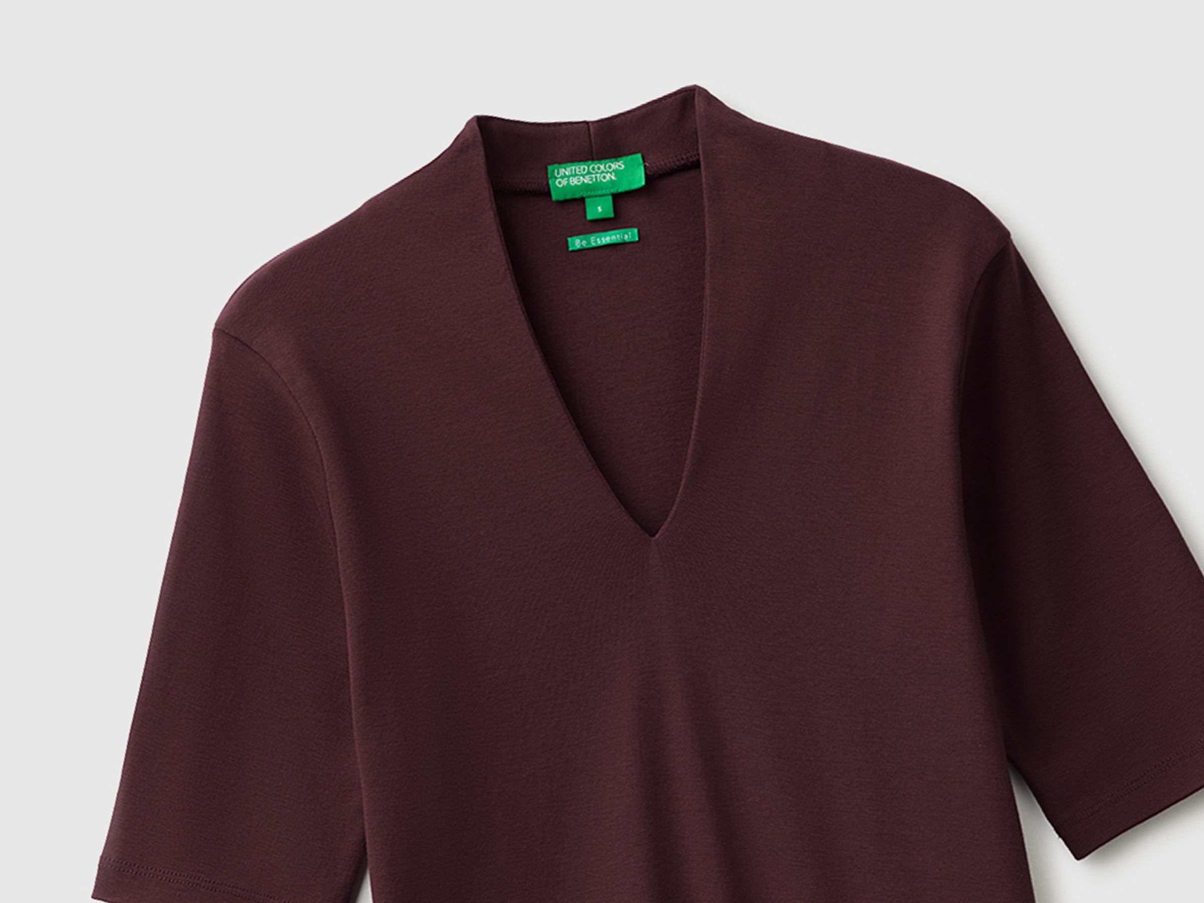United Colors of Benetton Slim Fit T-Shirt Maglietta M Cotone