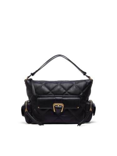 Liu Jo Borse Hobo 22222 Matelassé T_U_ Nera Media