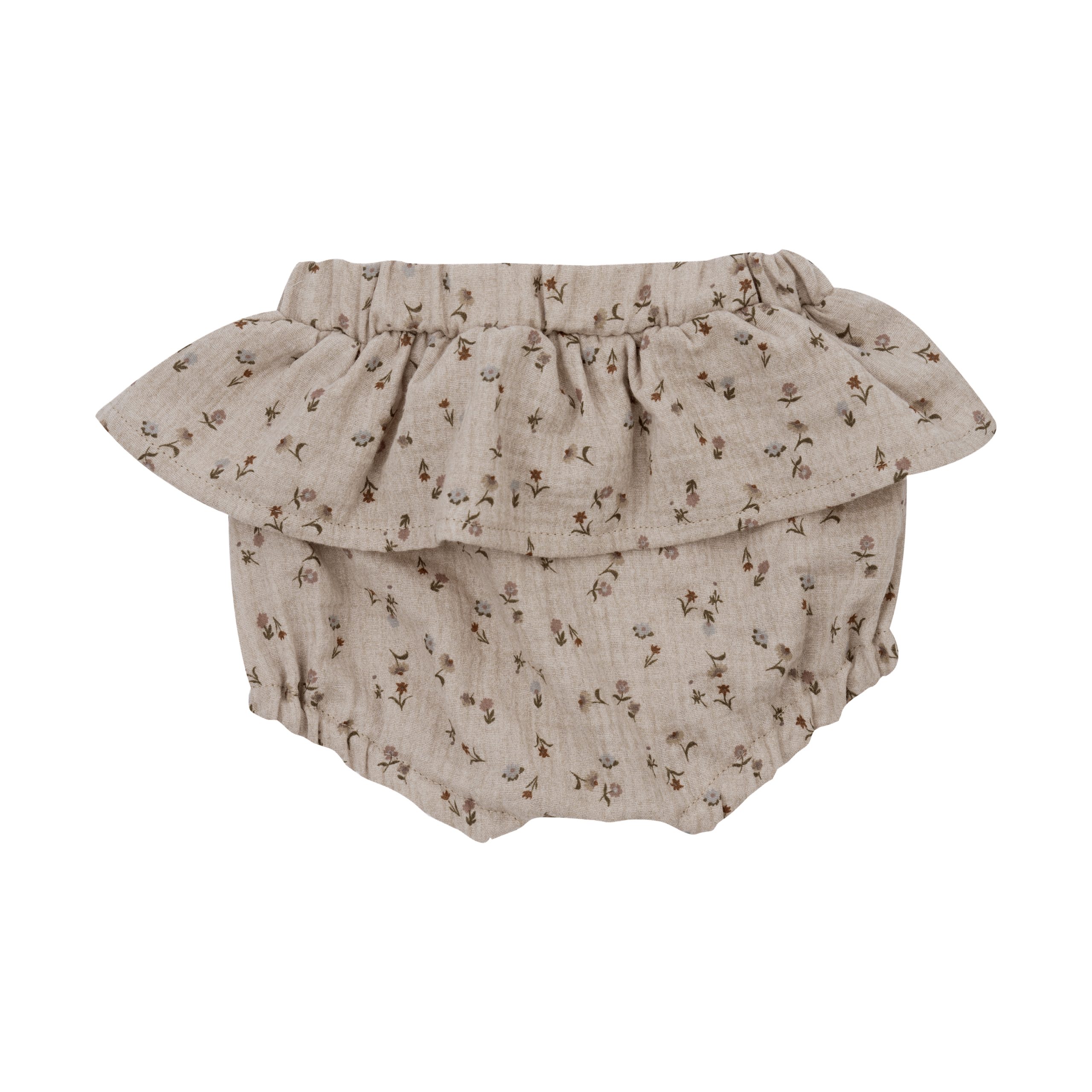 Woolly Organic Baby Trousers bloomers mussola volant cotone bio