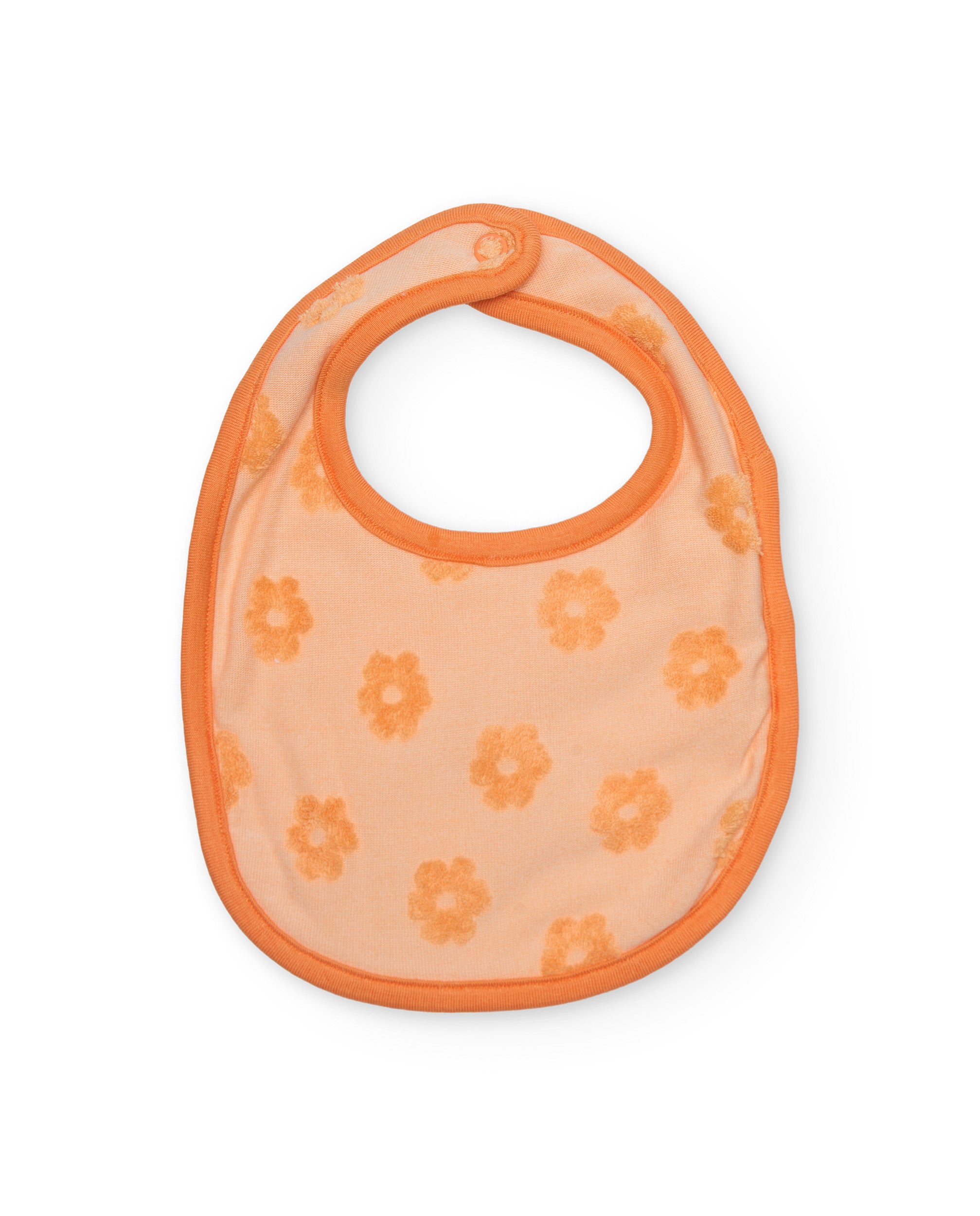 TucTuc Accessori Pack Bavaglini Neonato Arancione 2 Pezzi cotone