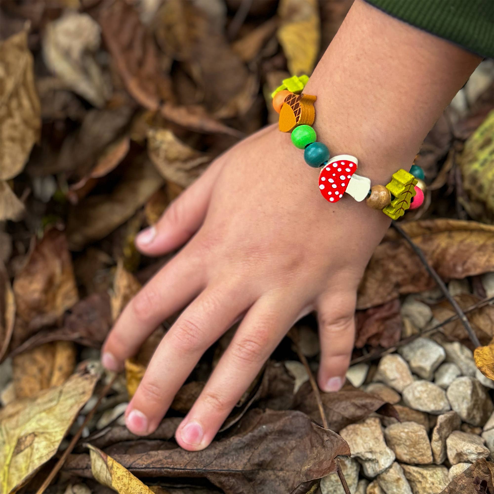 Cotton Twist Mini Kit Braccialetto Legno Foresta
