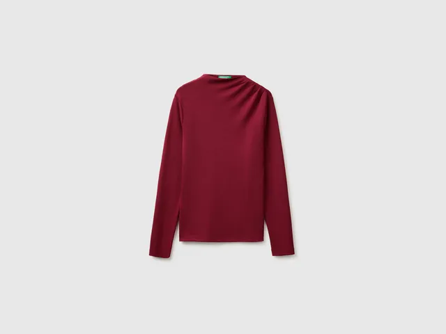 United Colors of Benetton T-Shirts Maglietta Viscosa Taglia M