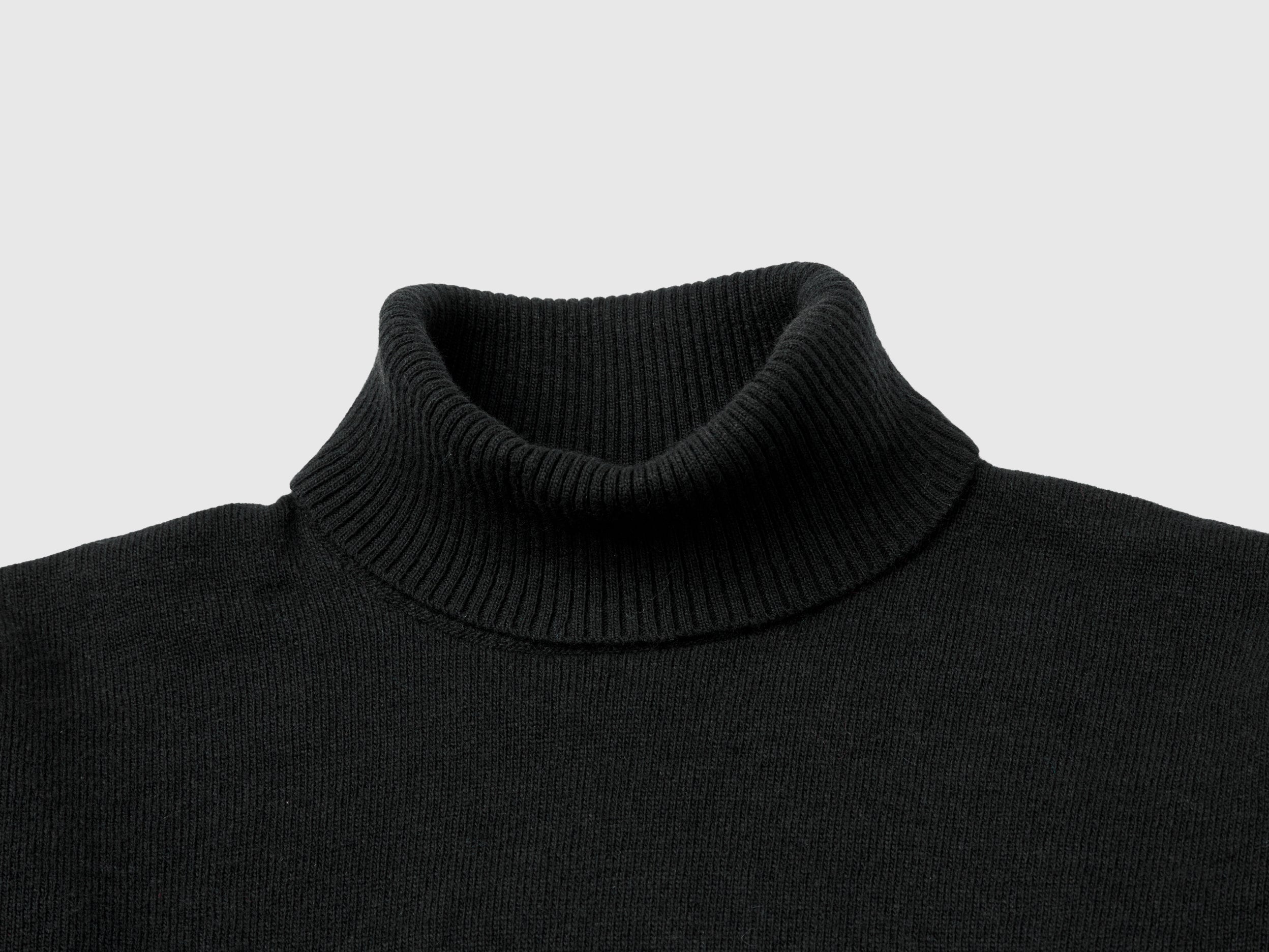 United Colors of Benetton Maglione dolcevita cashmere lana donna