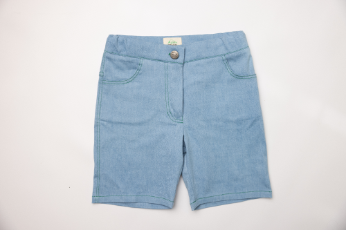 Pamboo Streetwear Eco Jeans Shorts pantaloncini jeans cotone