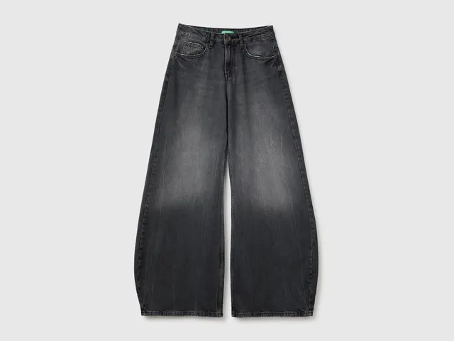 United Colors of Benetton Jeans Baggy Fit Jeans Cotone Taglia 30