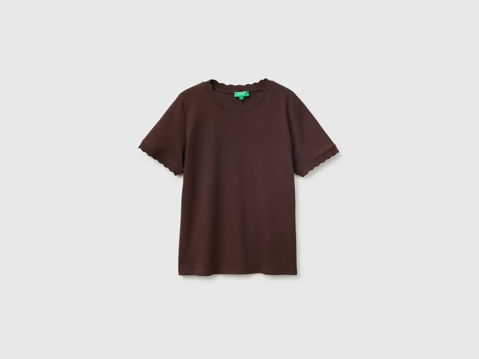 United Colors of Benetton T-shirt cotone scollo rotondo M