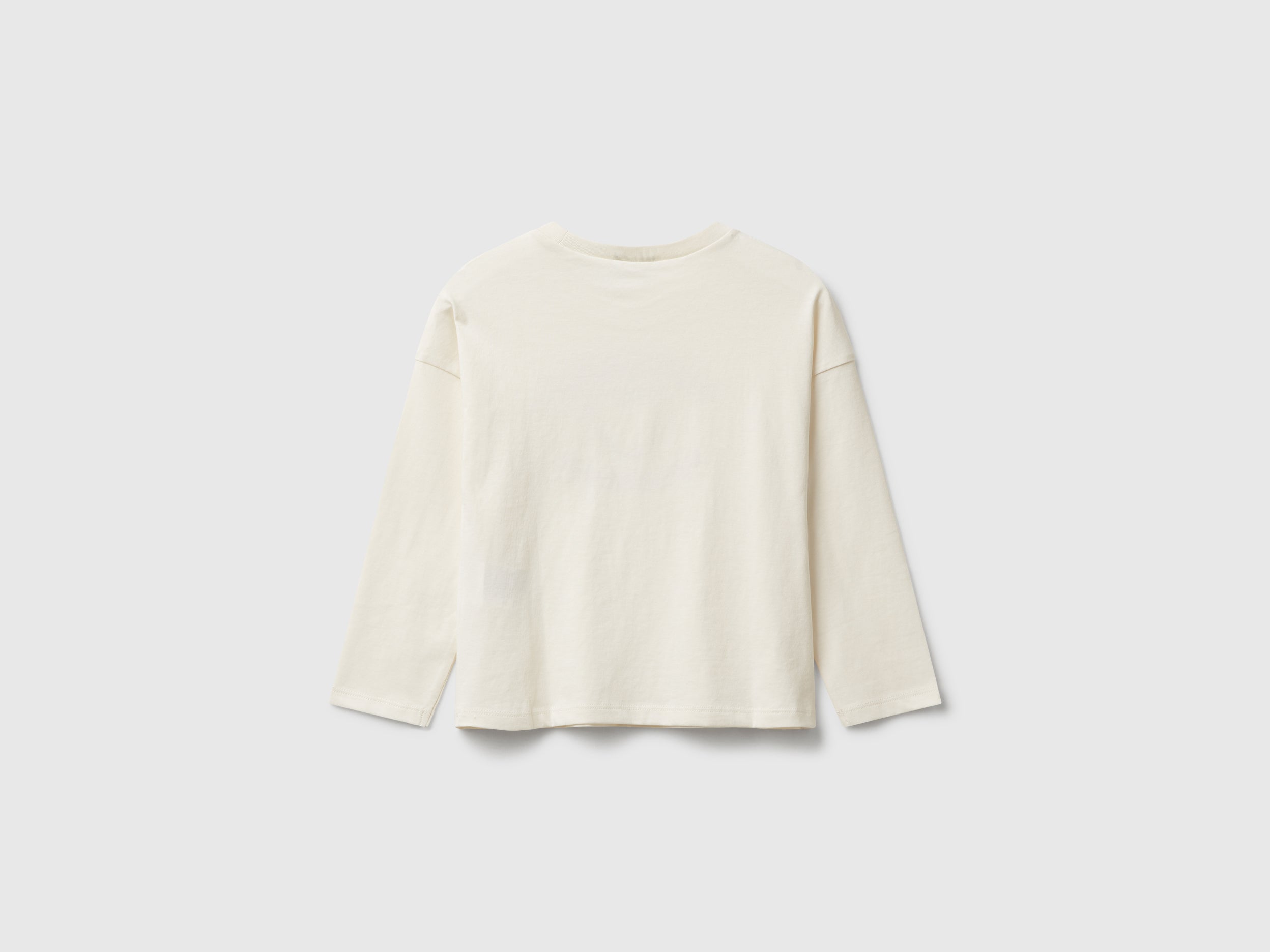 United Colors of Benetton T-Shirt Applique Maglietta Bimbo Cotone