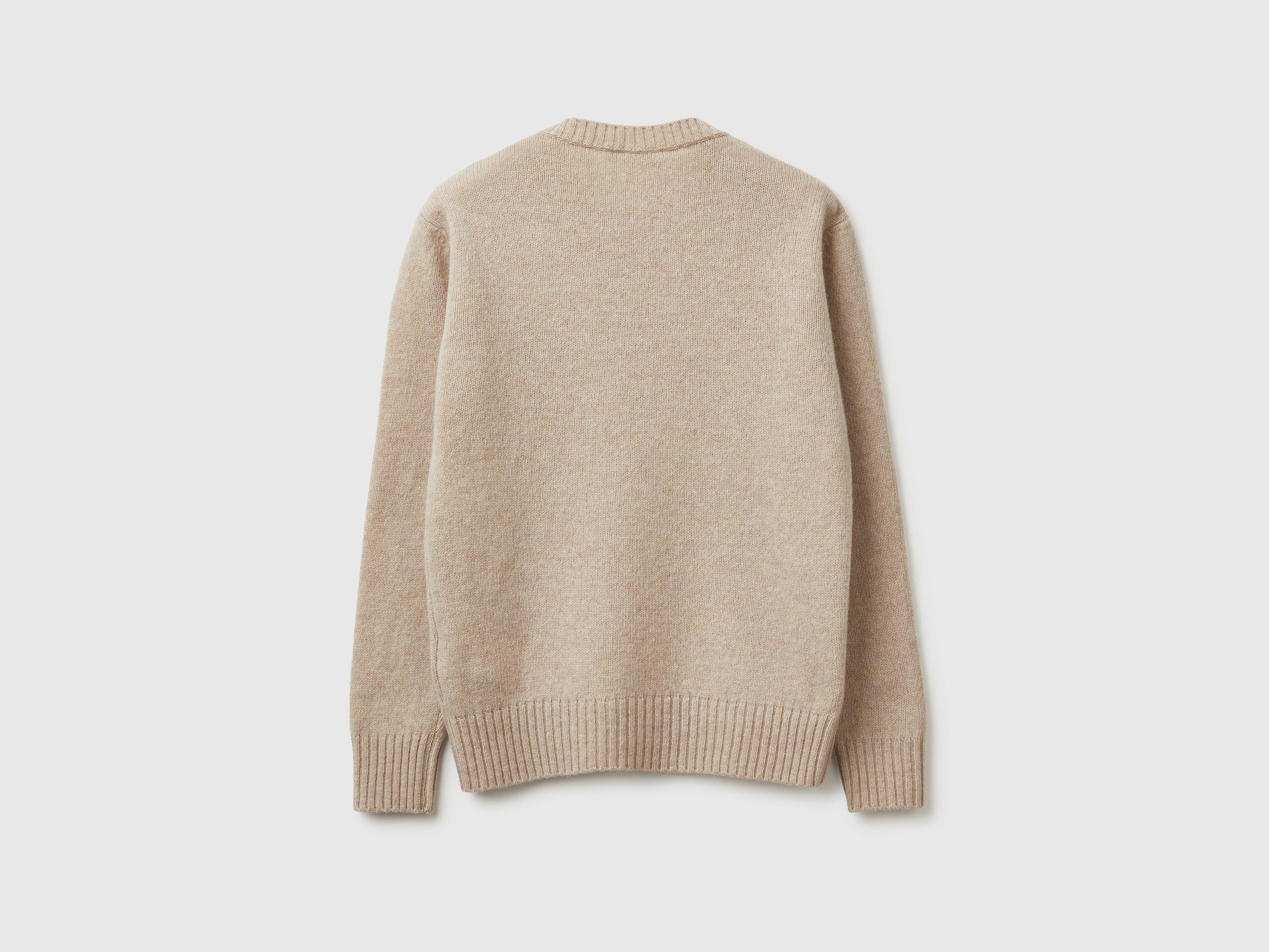 United Colors of Benetton Maglione Girocollo Lana Shetland 100%