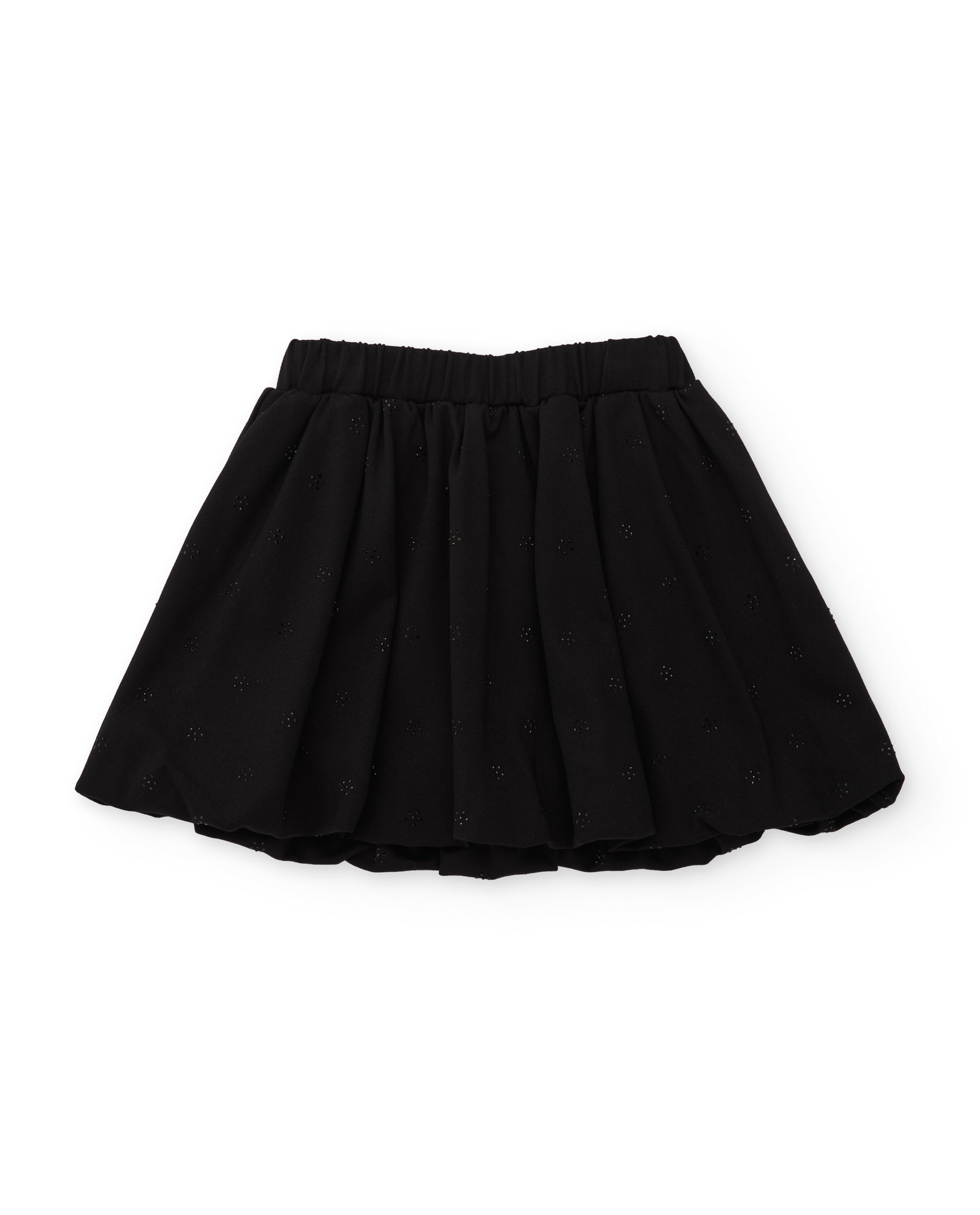 TucTuc Gonne gonna bambina nera floreale elastica