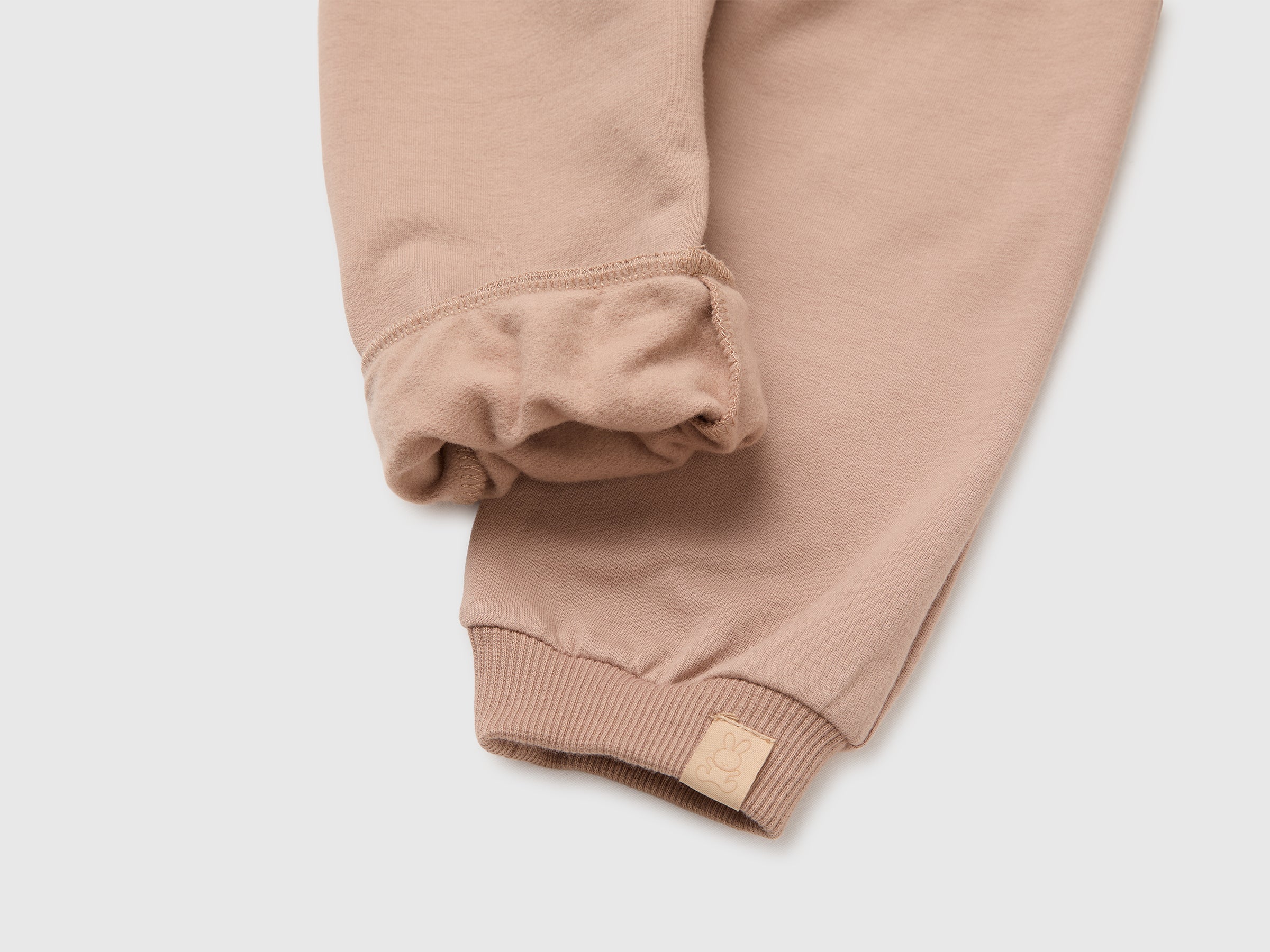 United Colors of Benetton Pantaloni Tuta Cotone Bio Neonato 56