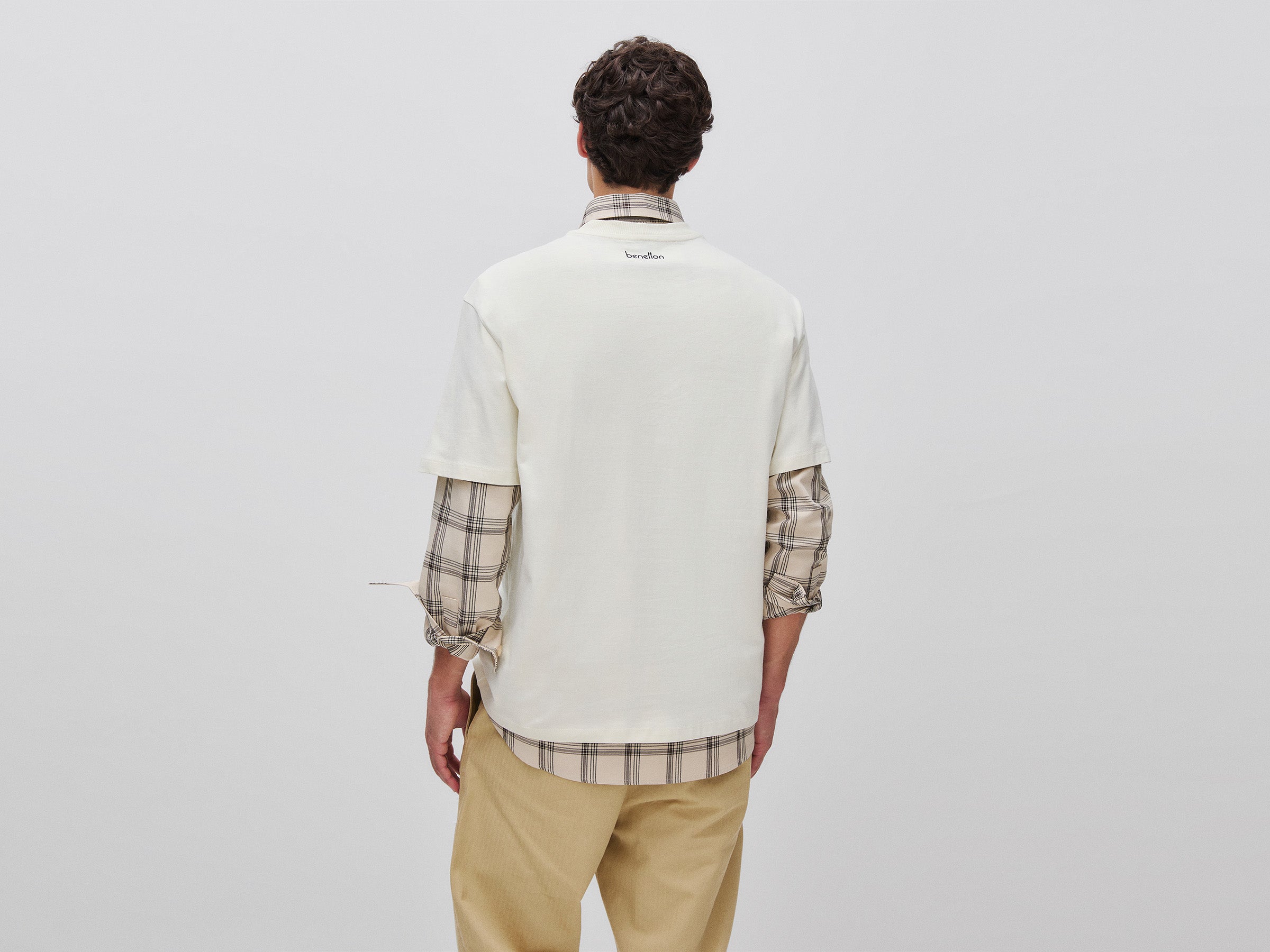 United Colors of Benetton T-shirt Cotone Organico Stampa Relaxed