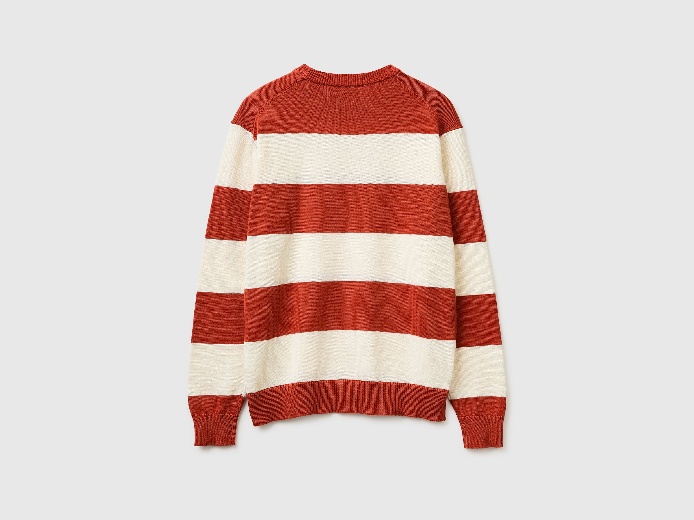 United Colors of Benetton Striped maglione cotone a righe