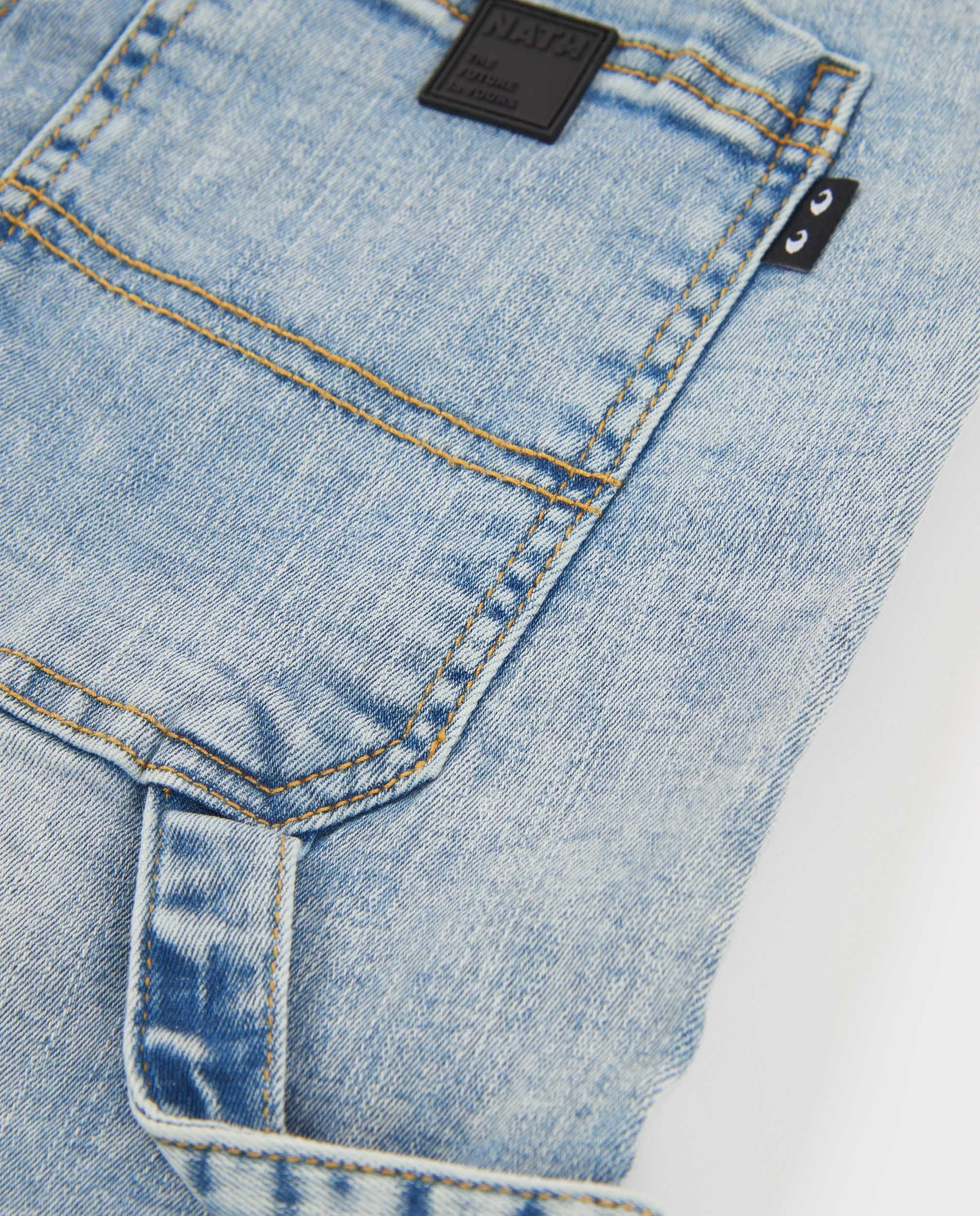 TucTuc Bermuda Denim Jeans Chiaro 4-16 Anni