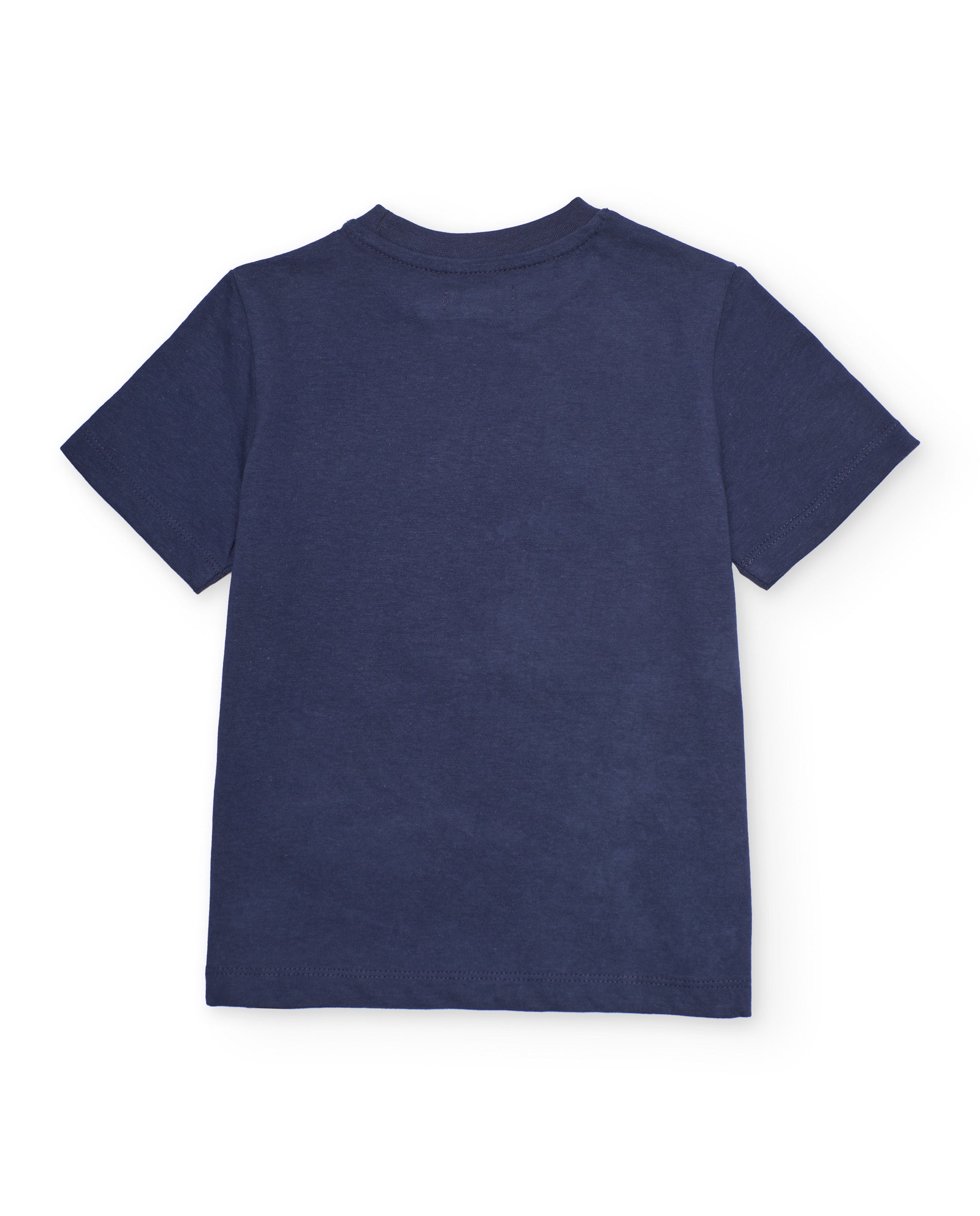 TucTuc Magliette T-shirt bambino stampa cane navy cotone