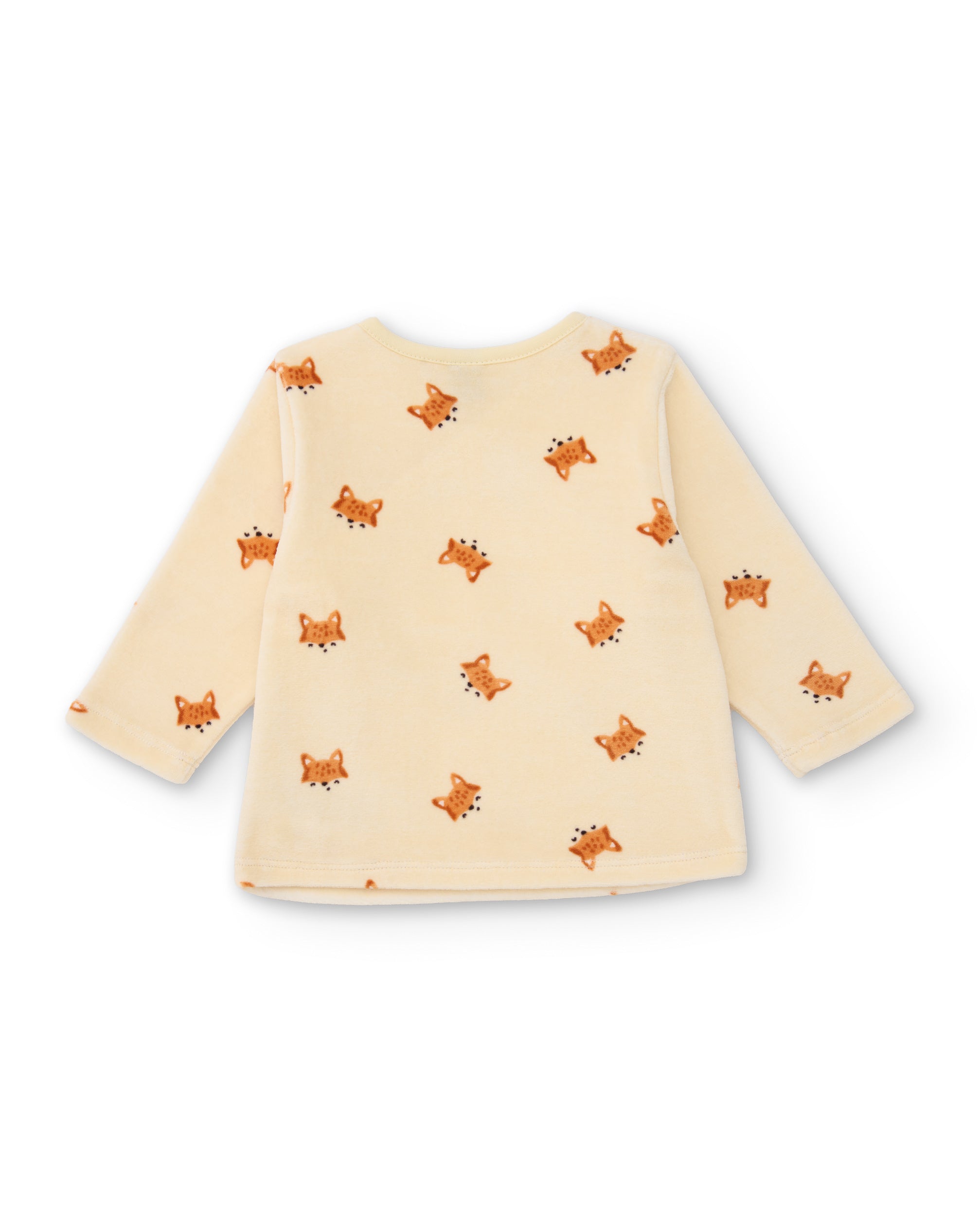 TucTuc Completi tutina neonato volpi camel maglia + ghettina