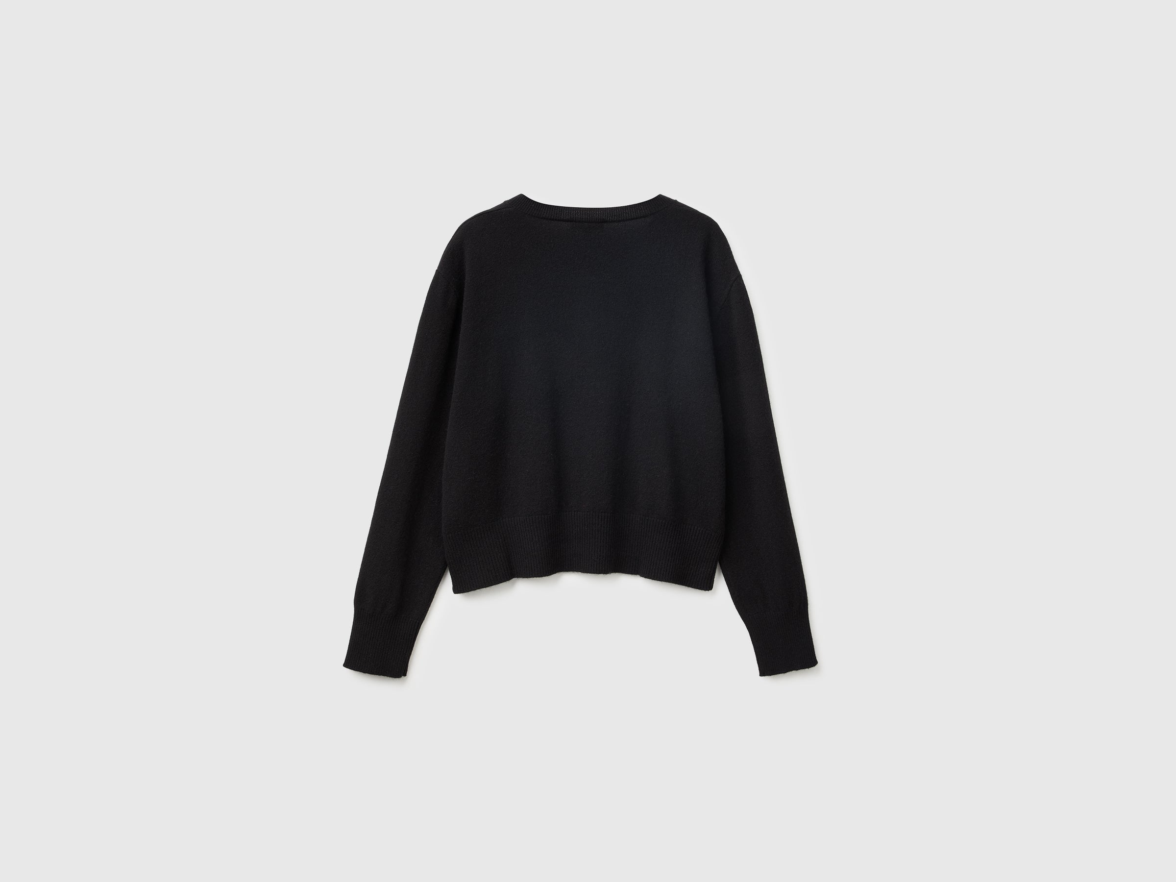 United Colors of Benetton cardigan cashmere M misto lana bottoni