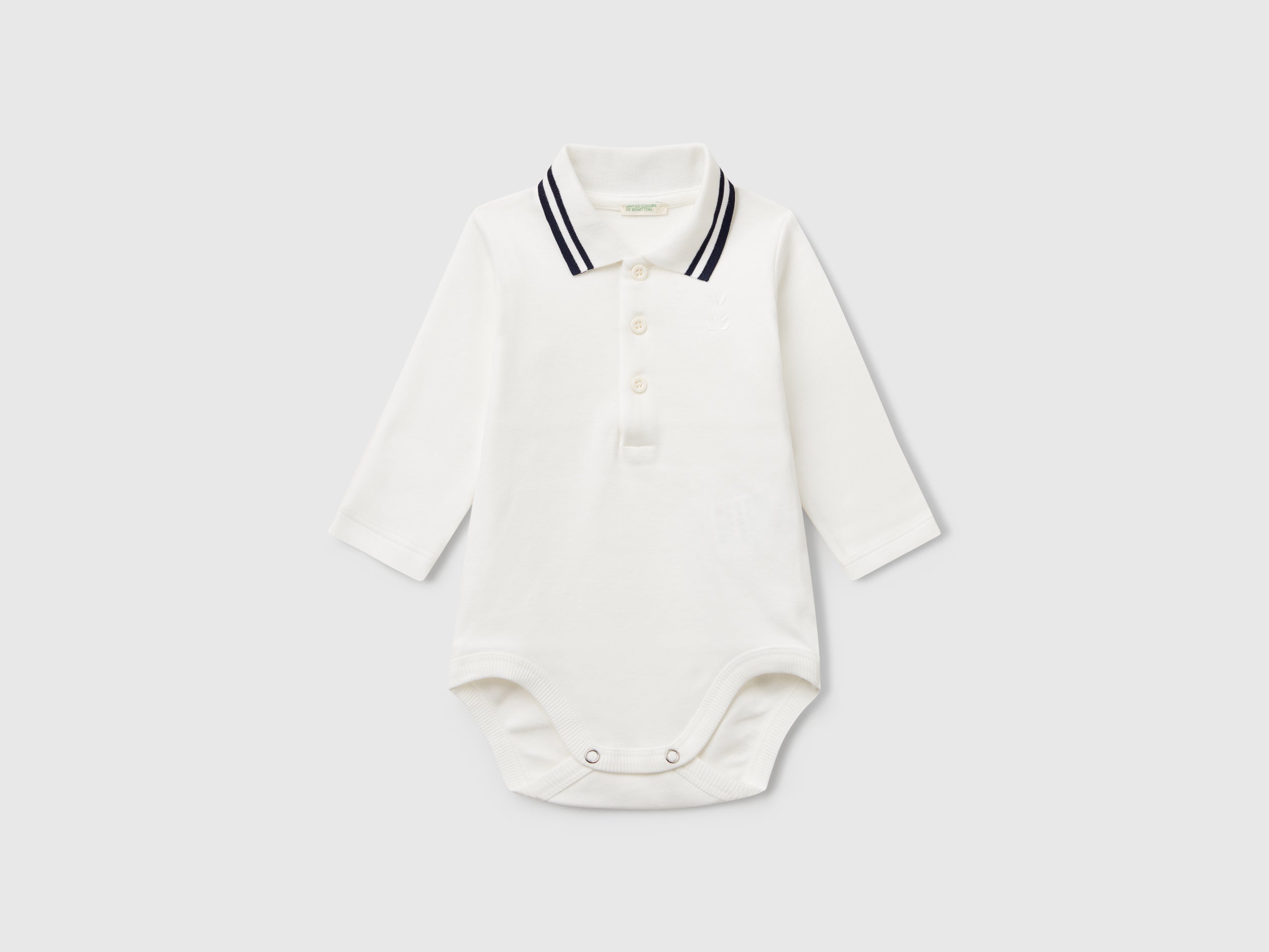 United Colors of Benetton Body Polo Cotone Body Neonato 68