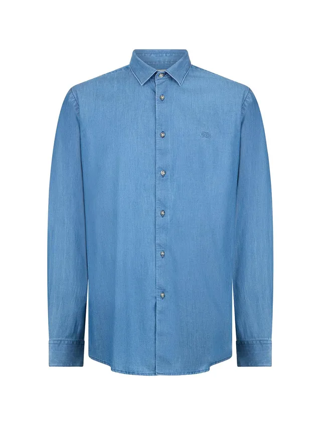 Liu Jo Camicia Denim Chambray cotone taglia 39