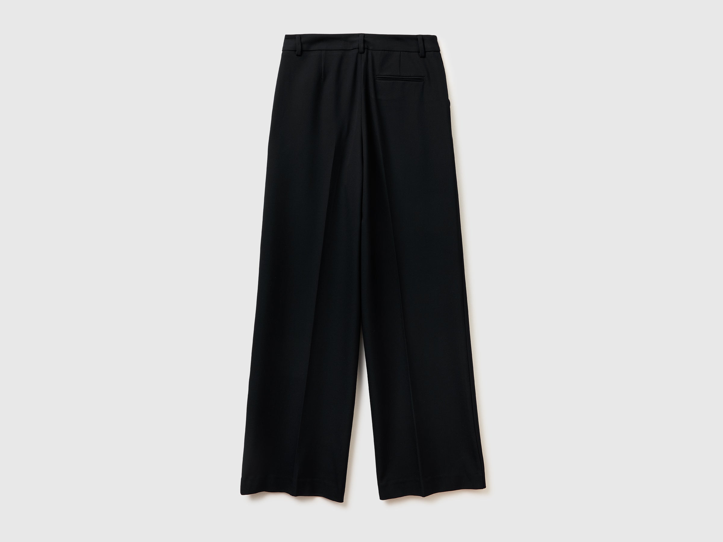 Benetton Wide trousers pantaloni larghi viscose taglia 42