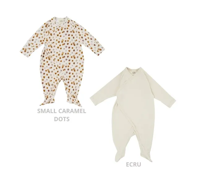 Woolly Organic Wrap Sleepsuit tutina neonato cotone bio Noos