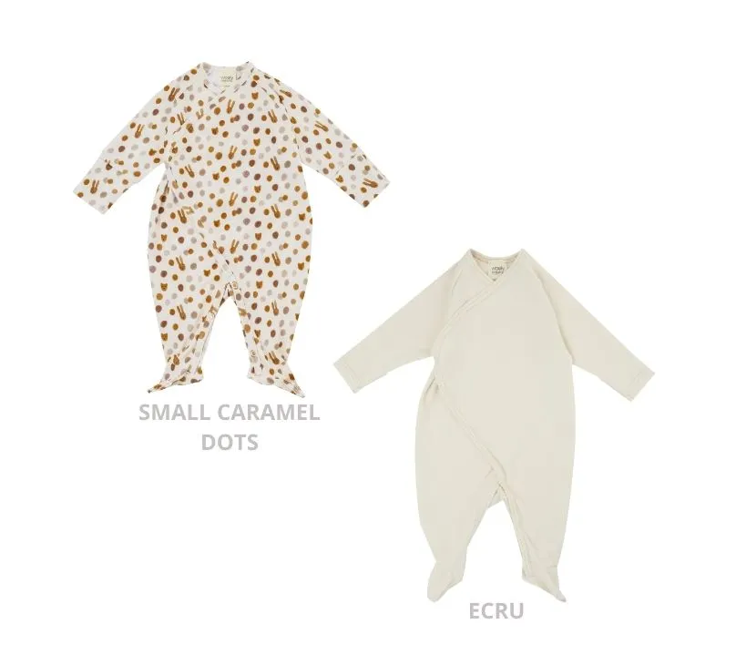 Woolly Organic Wrap Sleepsuit tutina neonato cotone bio Noos