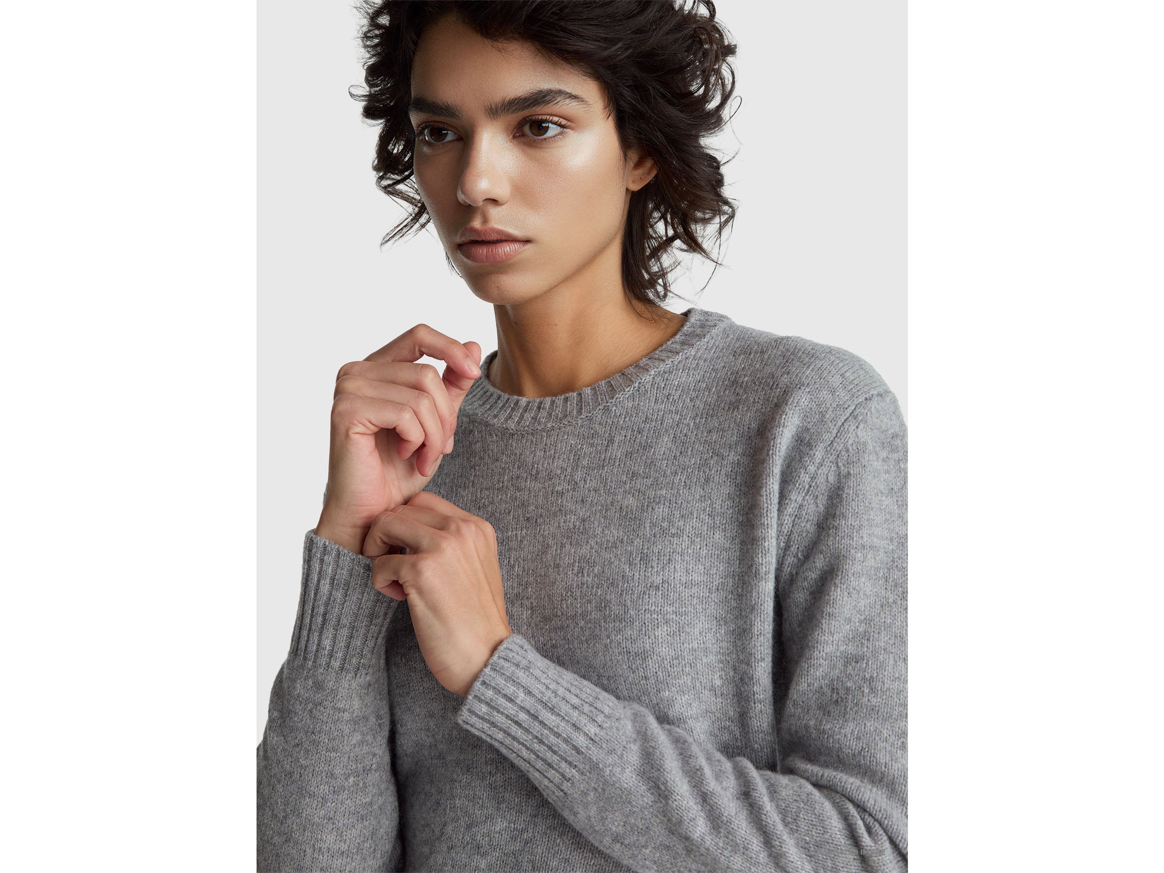 United Colors of Benetton Maglione Lana Shetland Woolmark