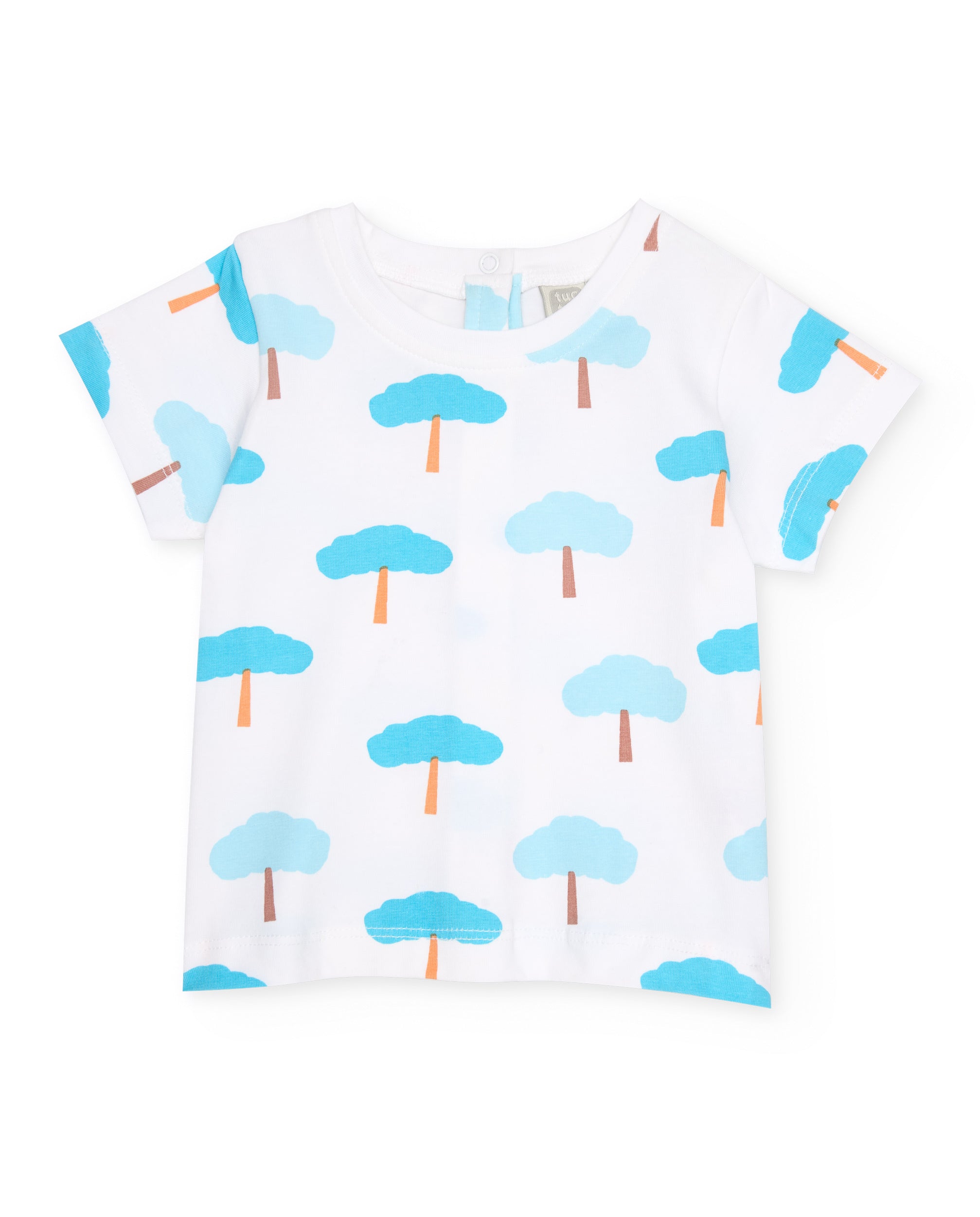 TucTuc Completi Completo Neonato Blu 2 Pezzi Cotone