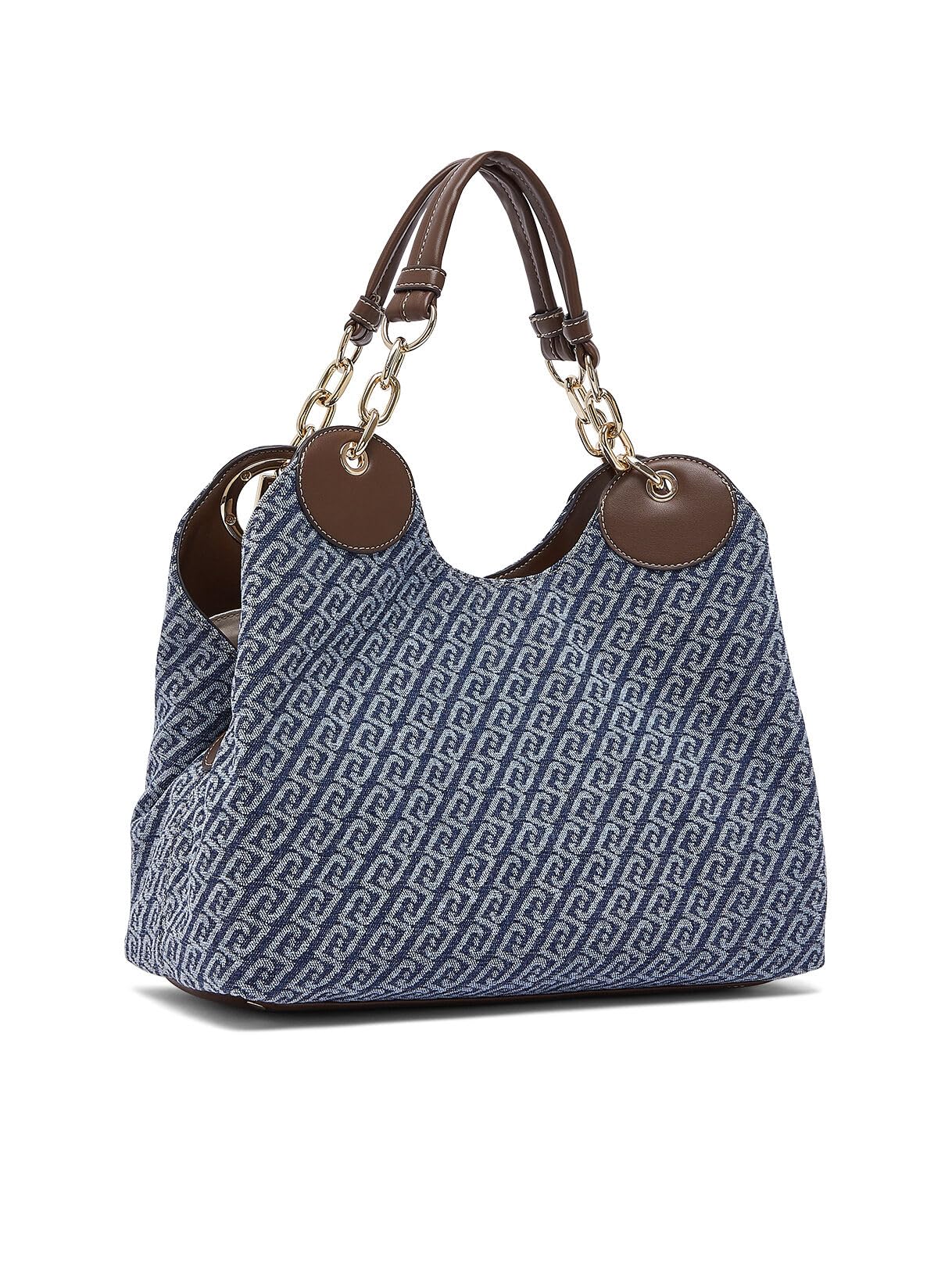 Liu Jo Borse Satchel Media Borsa Effetto Denim 00770
