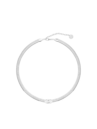 Liu Jo Baby Girocollo con Logo Collana T_U Nero